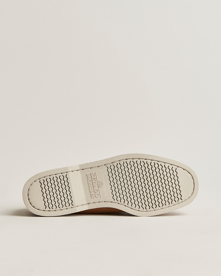 Uomini | Scarpe da barca | Sebago | Docksides Nubuck Boat Shoe Brown