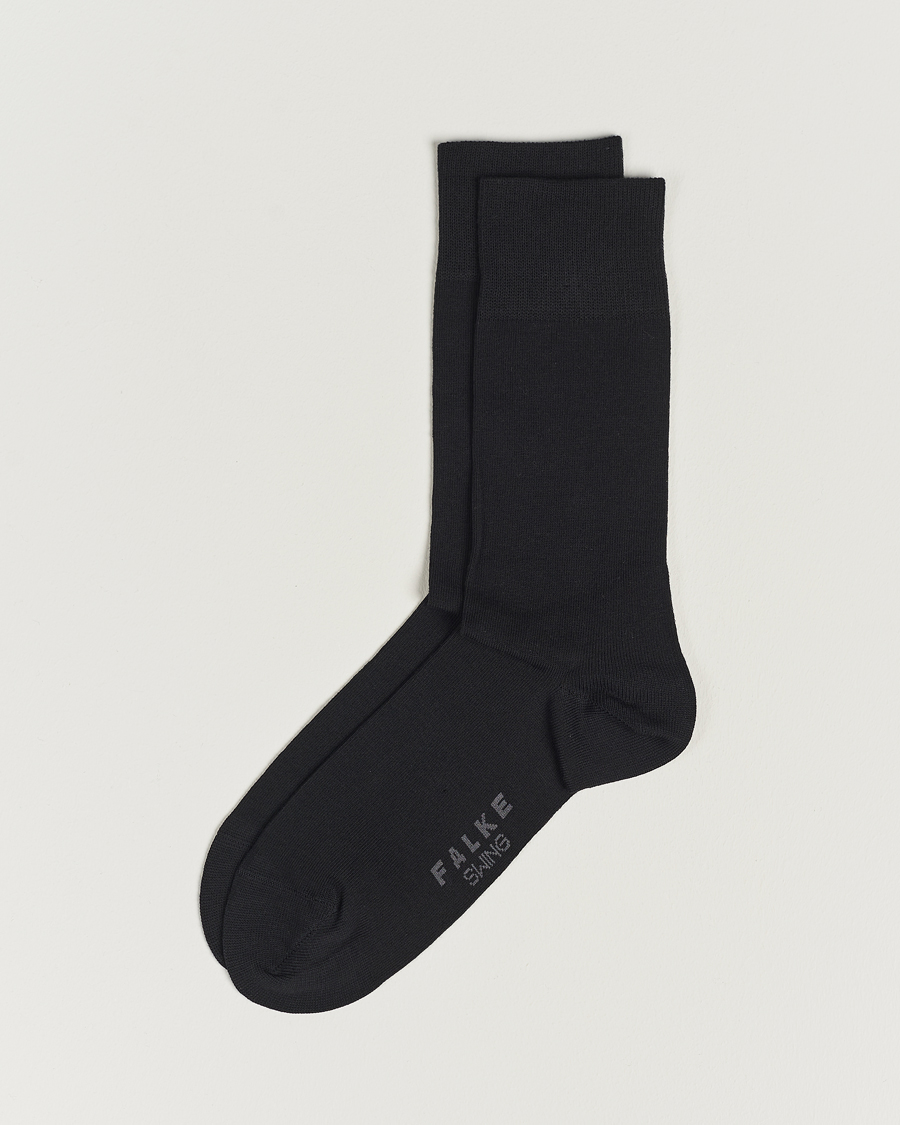 Uomini | Biancheria intima | Falke | Swing 2-Pack Socks Black