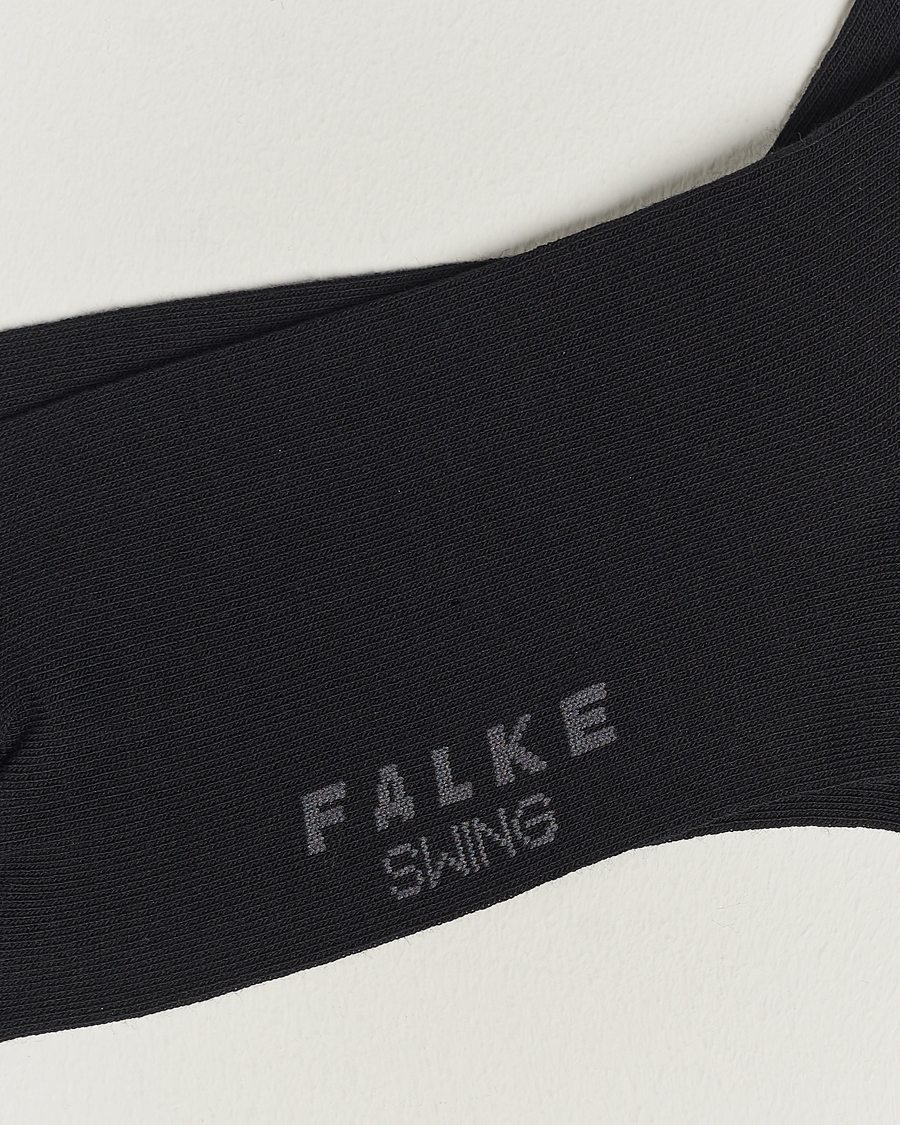 Uomini | Biancheria intima | Falke | Swing 2-Pack Socks Black