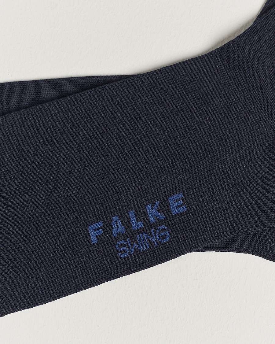 Uomini | Biancheria intima | Falke | Swing 2-Pack Socks Navy