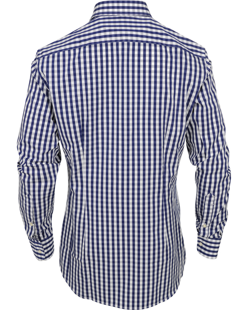 Uomini | Camicie | J.Lindeberg | Daniele Essential Prints Shirt Navy