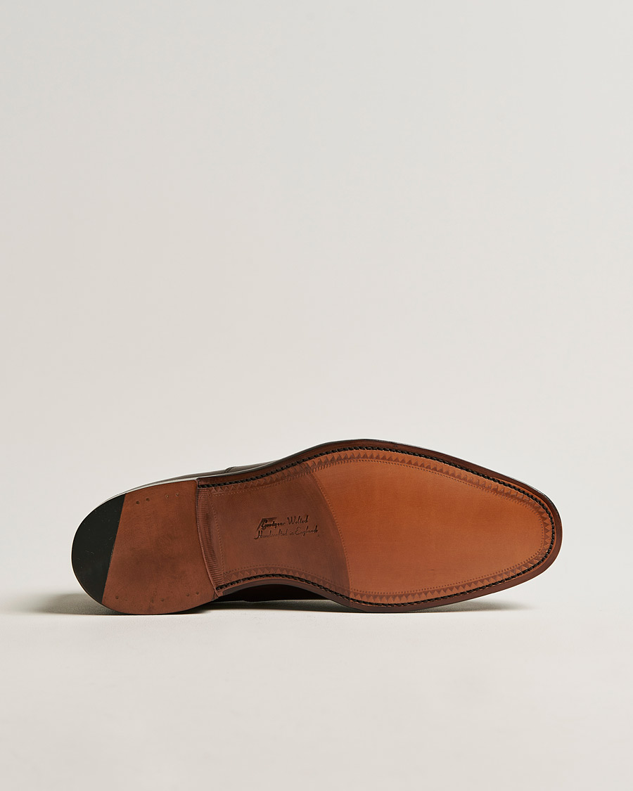 Uomini | Scarpe Oxford | Loake 1880 | Aldwych Oxford Dark Brown Calf
