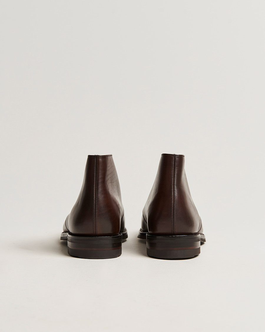 Uomini | Stivali | Loake 1880 | Pimlico Chukka Boot Dark Brown Calf