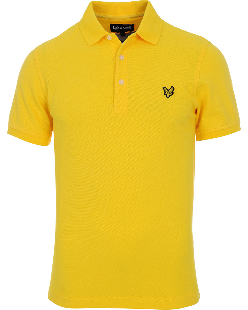 Uomini | Polo | Lyle & Scott | Short Sleeve Polo Vintage Yellow