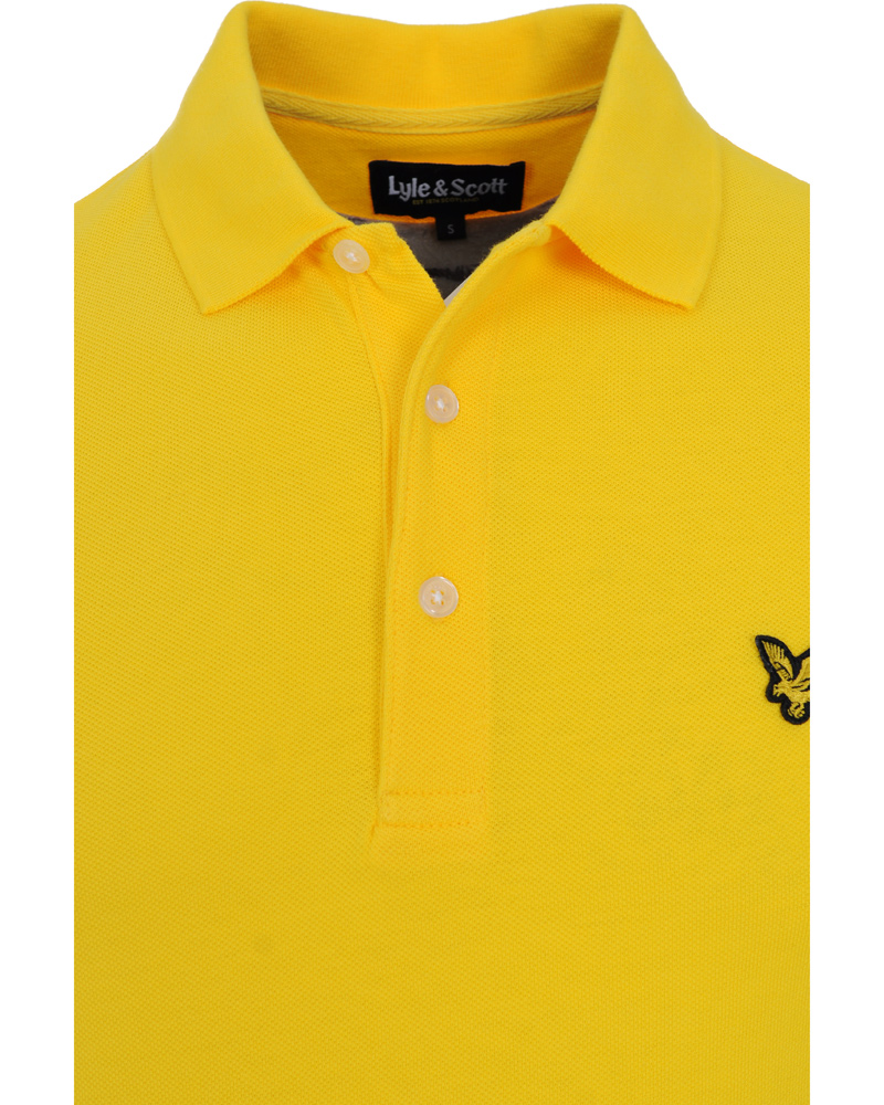 Uomini | Polo | Lyle & Scott | Short Sleeve Polo Vintage Yellow