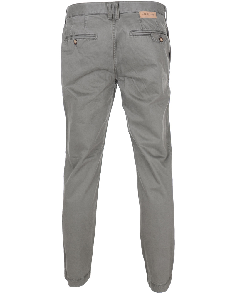 Uomini | Pantaloni | J.Lindeberg | Chaze Season Cotton Chinos Mud Green