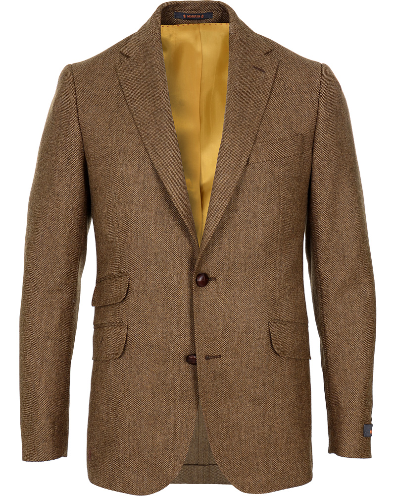 Uomini | Blazers | Morris | Marlow Birds Eye Blazer Brown