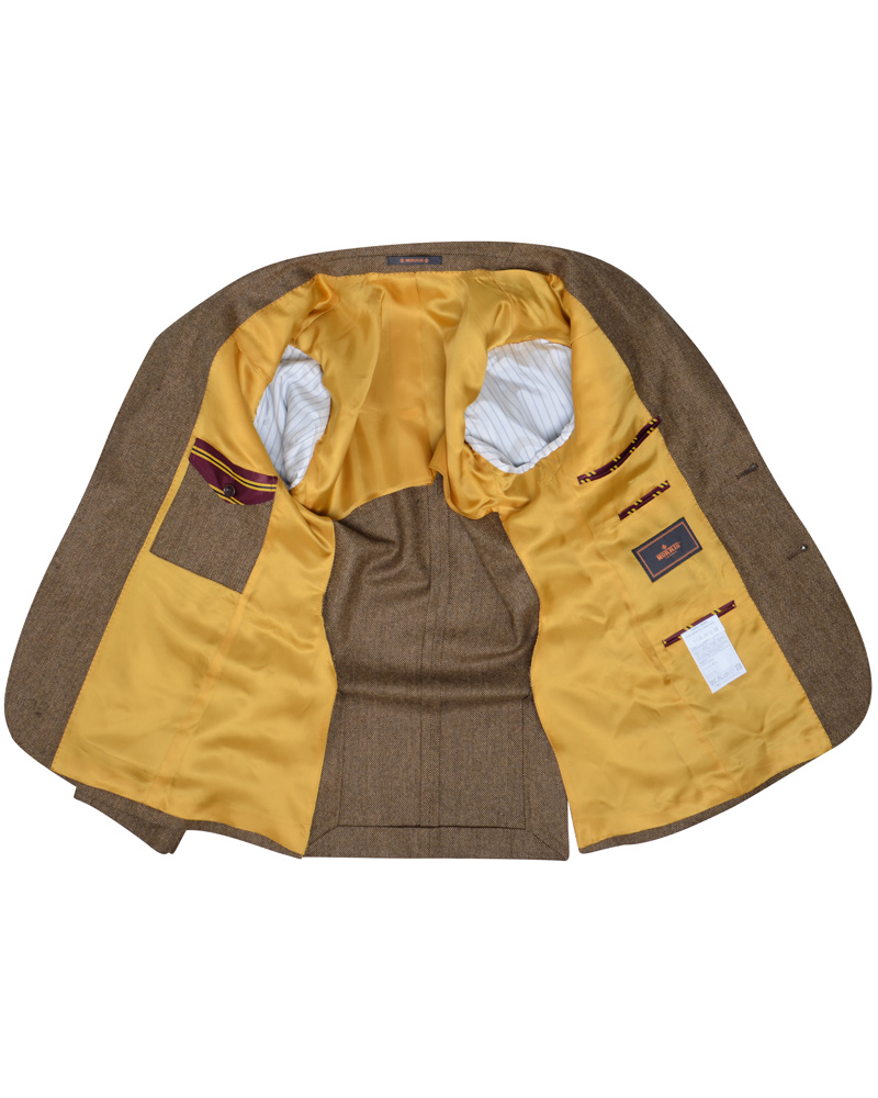 Uomini | Blazers | Morris | Marlow Birds Eye Blazer Brown