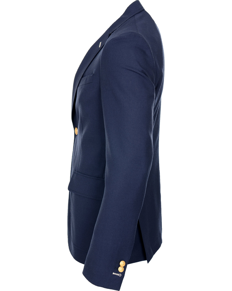 Uomini | Blazers | GANT Rugger | The Hopsack Jacket Navy