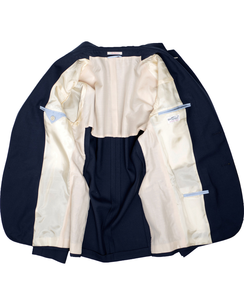 Uomini | Blazers | GANT Rugger | The Hopsack Jacket Navy