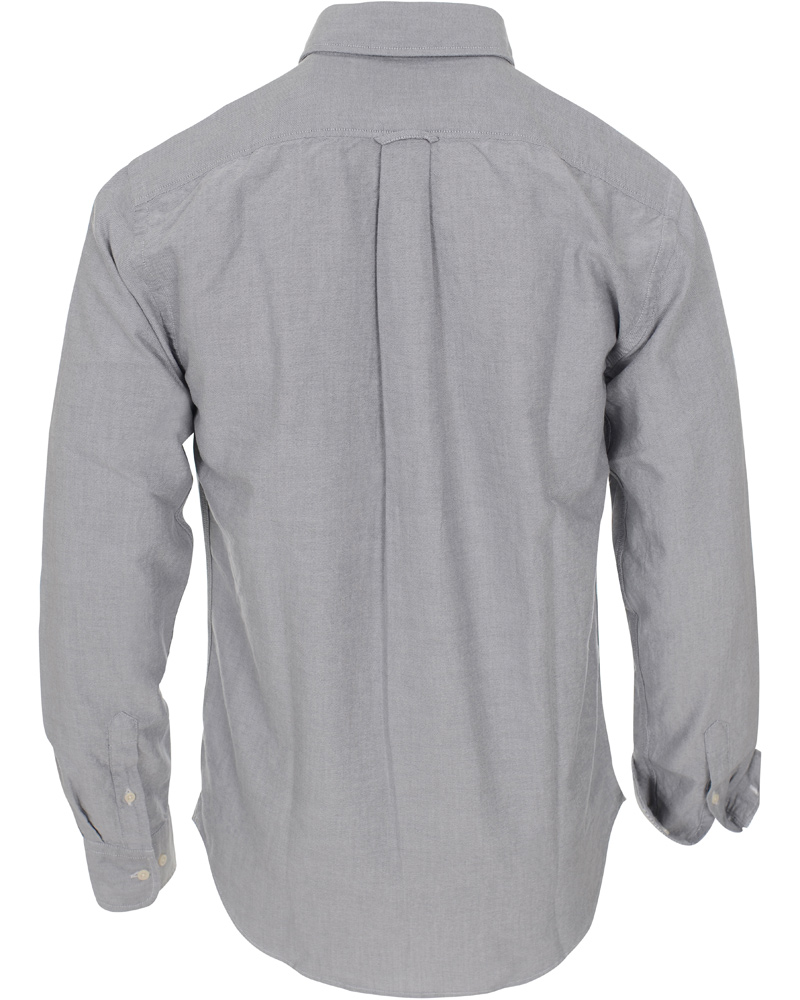 Uomini | Camicie | Boomerang | Tailored Fit B.D Oxford Shirt Grey Melange