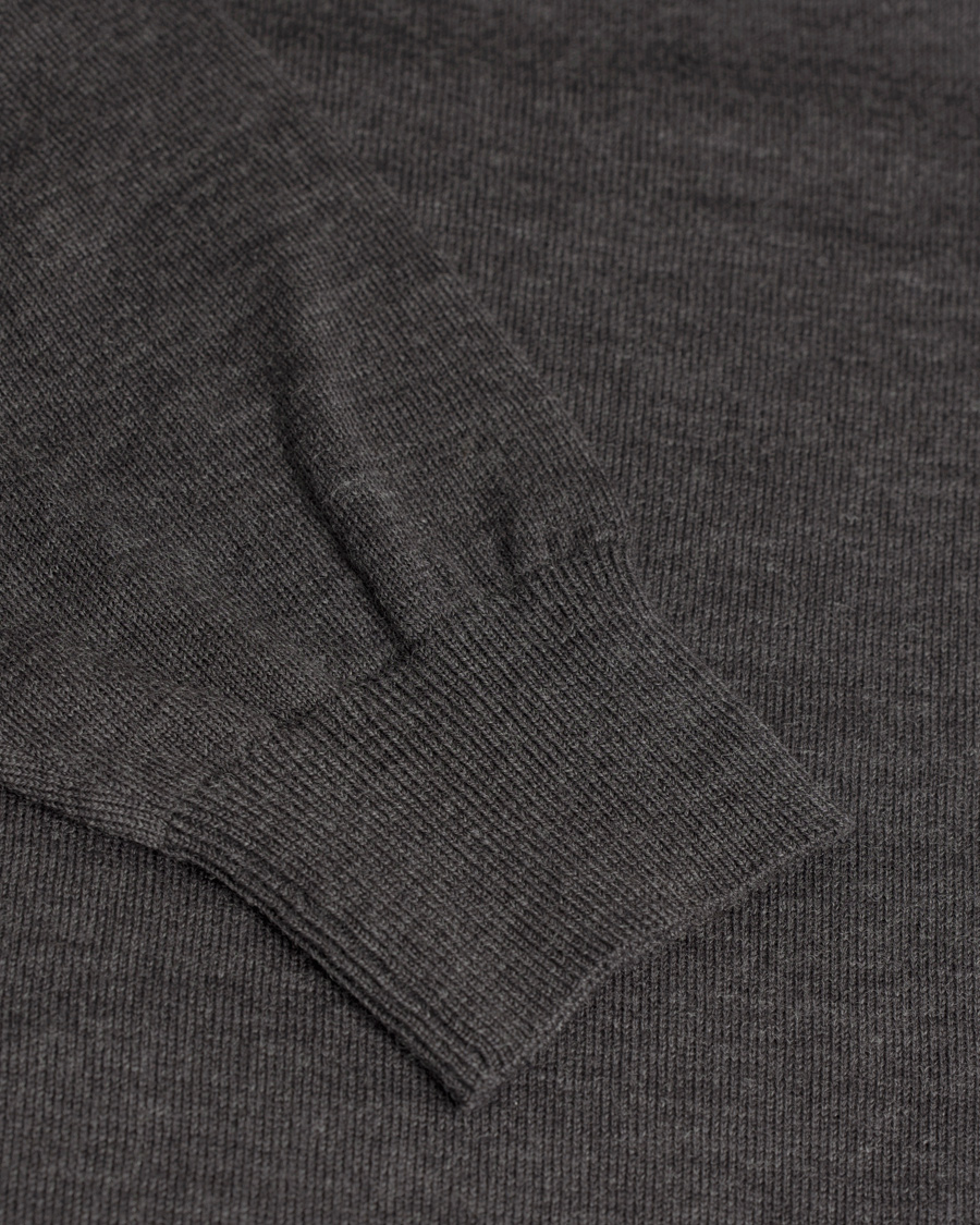 Uomini | Maglieria | Tiger of Sweden | Harvard V-Neck Pullover Dark Grey