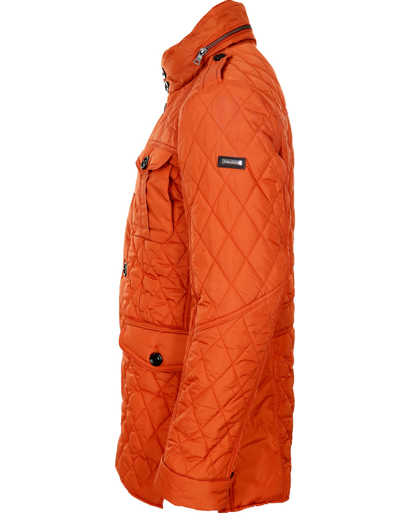 Uomini | Giacche | Hackett | Holborn Quilted Jacket Rust