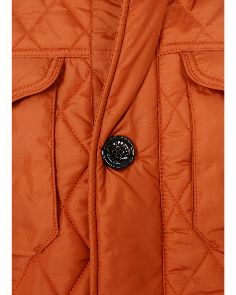 Uomini | Giacche | Hackett | Holborn Quilted Jacket Rust