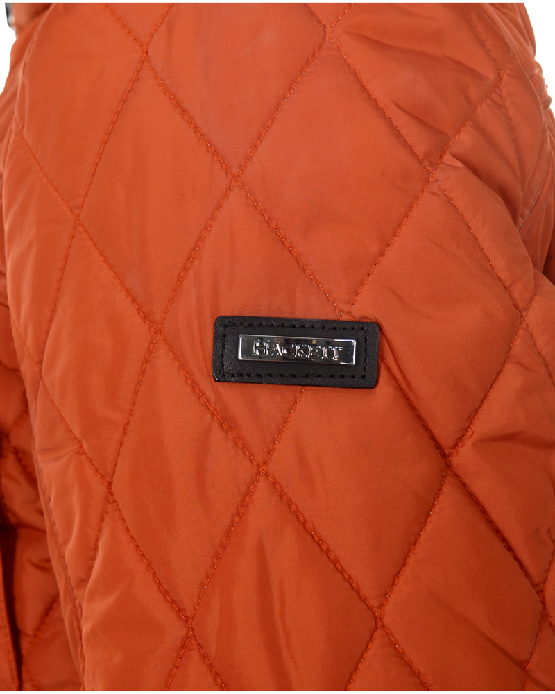 Uomini | Giacche | Hackett | Holborn Quilted Jacket Rust