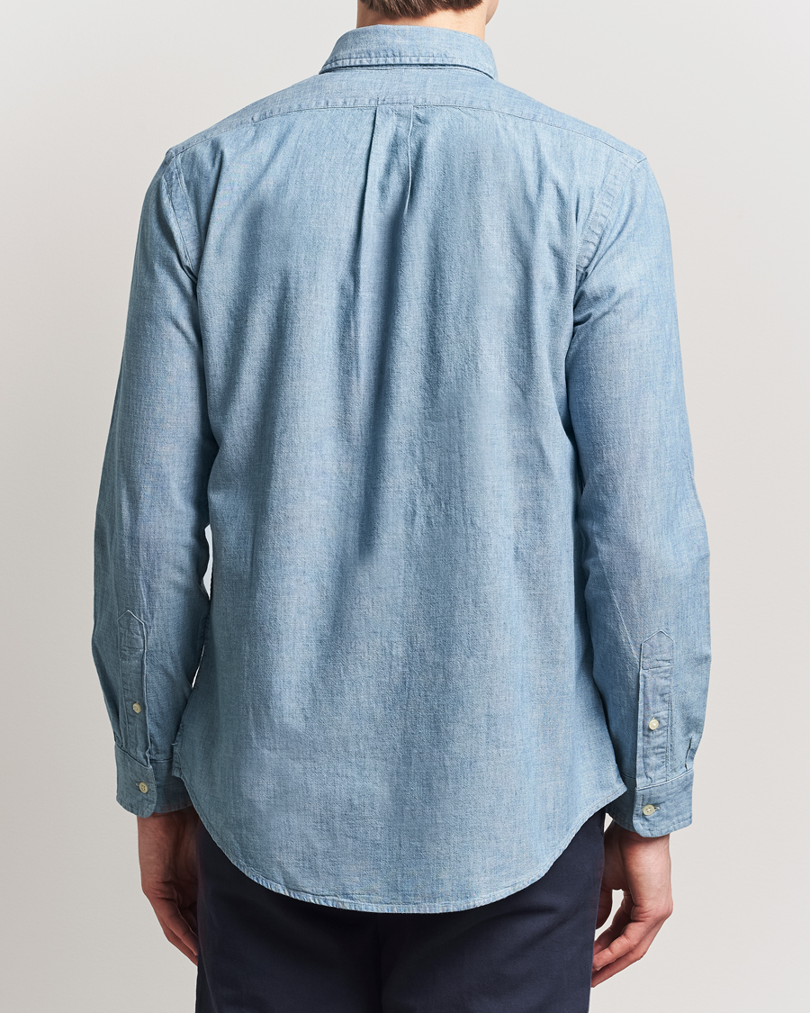 Uomini | Camicie | Polo Ralph Lauren | Custom Fit Shirt Chambray Washed