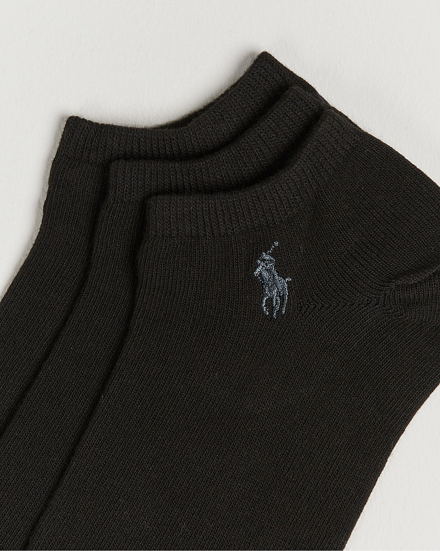 Uomini | Biancheria intima | Polo Ralph Lauren | 3-Pack Ghost Sock Black