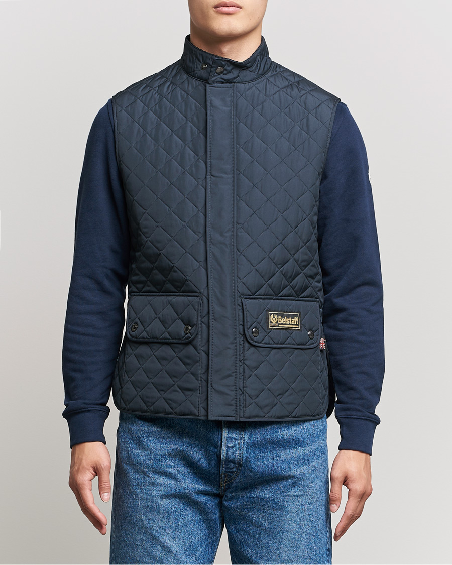 Uomini | Giacche | Belstaff | Waistcoat Quilted Navy