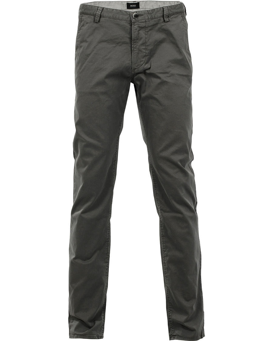 Uomini | Pantaloni | BOSS BLACK | BOSS Rice 1-D Slim Fit Chinos Medium Grey