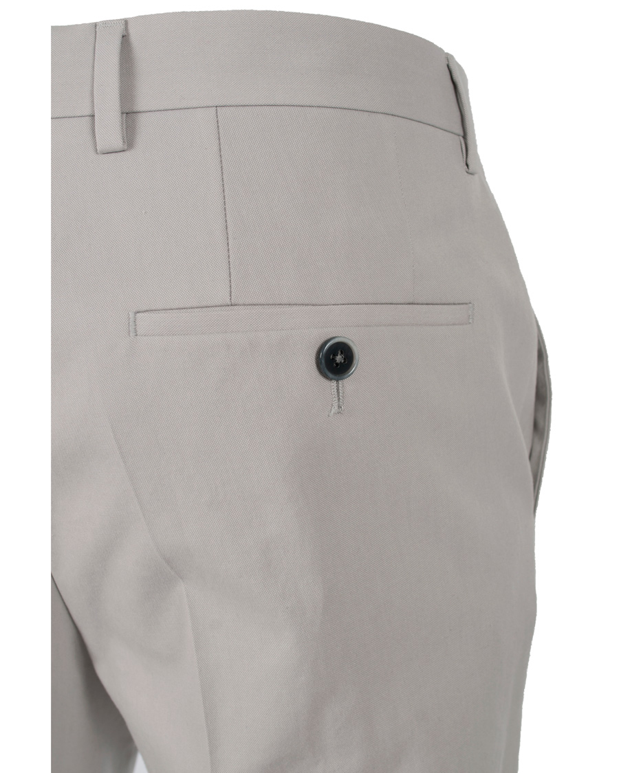 Uomini | Pantaloni | BOSS BLACK | BOSS Genesis 2 Cotton Stretch Trouser Silver
