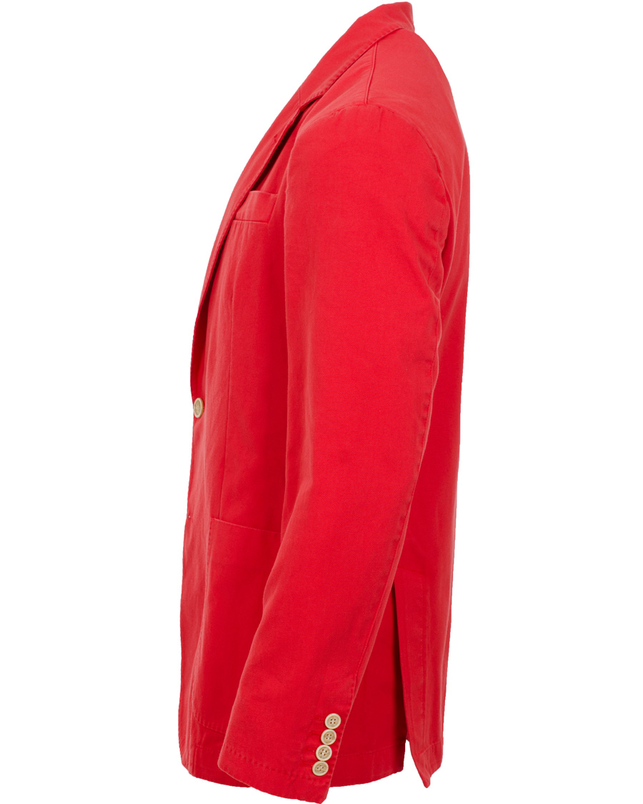 Uomini | Blazers | Hackett | Garment Dye Jacket Red