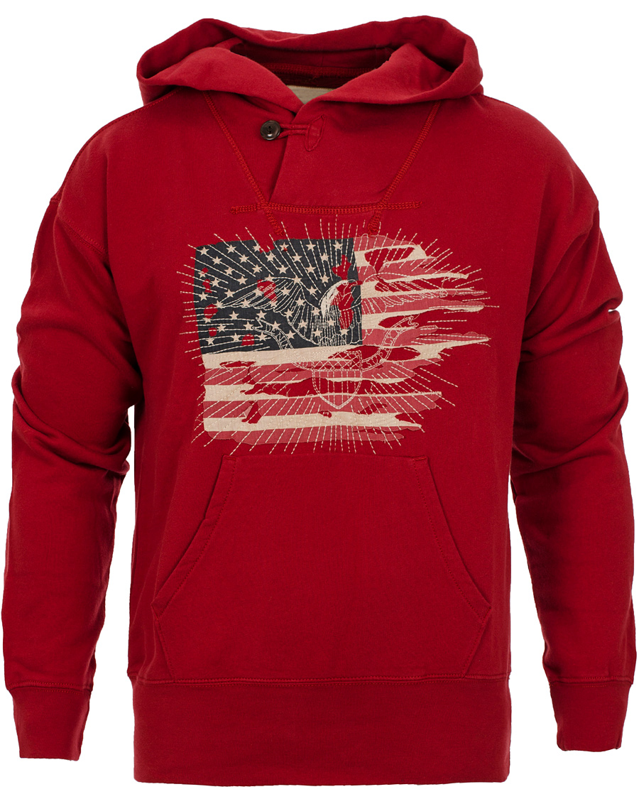 Uomini | Maglieria | Denim & Supply Ralph Lauren | Shawl Hoodie Camden Red