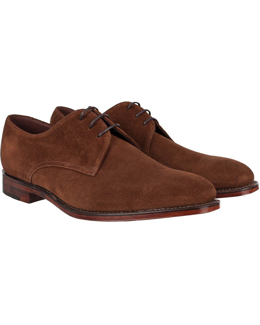 Uomini | Loake 1880 Downing Derby Brown Suede | Loake 1880 | Downing Derby Brown Suede