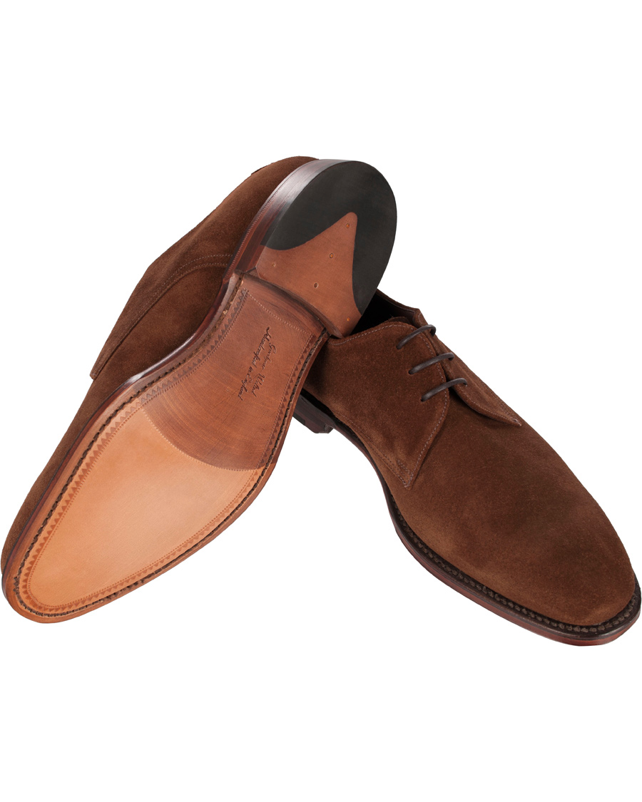 Uomini | Loake 1880 Downing Derby Brown Suede | Loake 1880 | Downing Derby Brown Suede