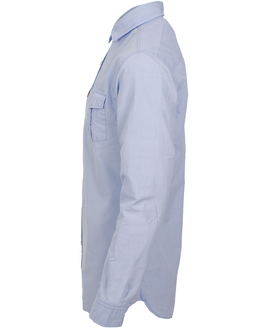 Uomini | Camicie | Lexington | Kirk Chambray Shirt Light Blue