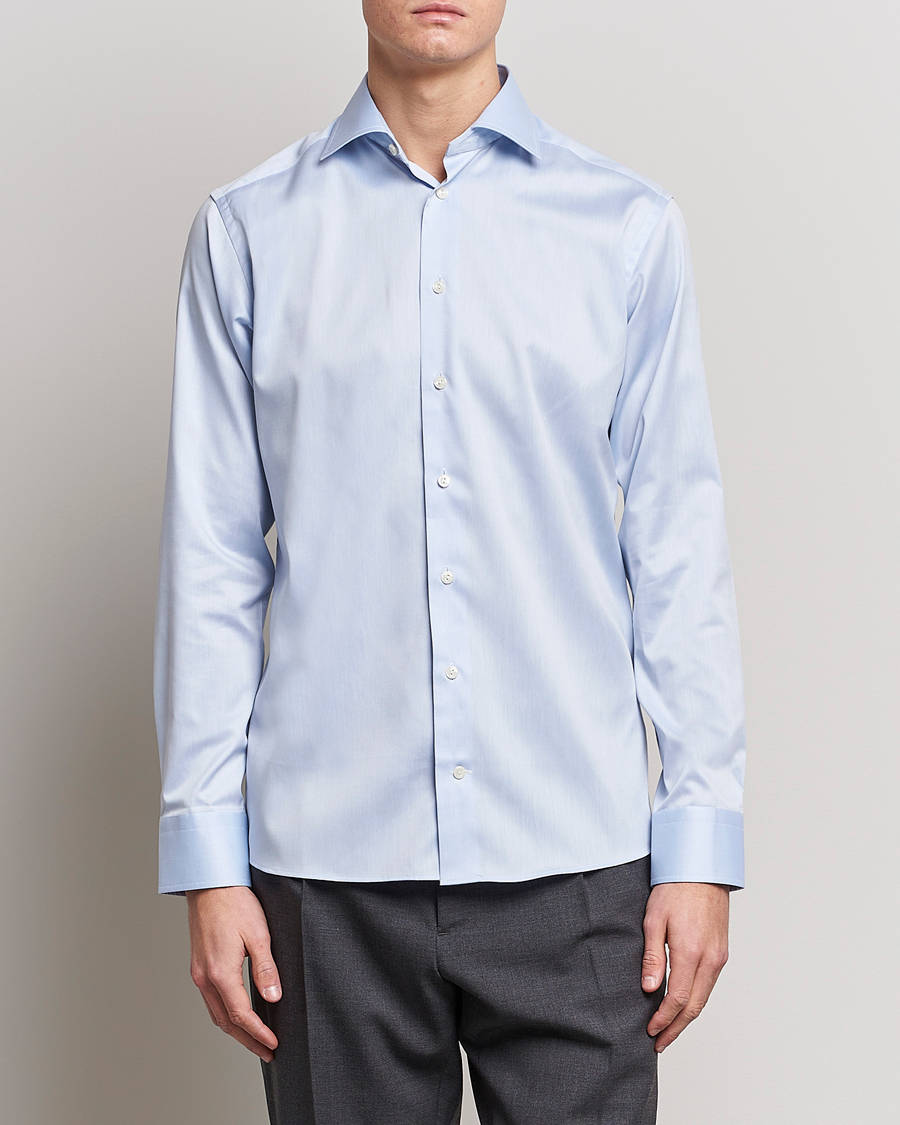 Uomini | Camicie | Eton | Slim Fit Shirt Blue
