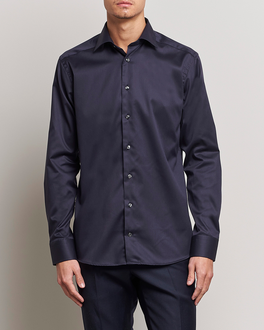 Uomini | Camicie | Eton | Slim Fit Shirt Navy