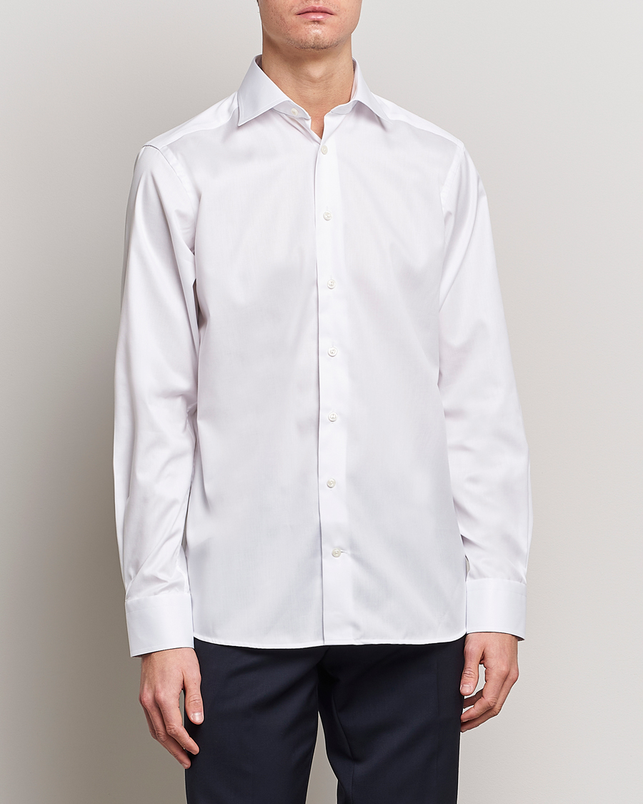 Uomini | Camicie | Eton | Contemporary Fit Shirt White