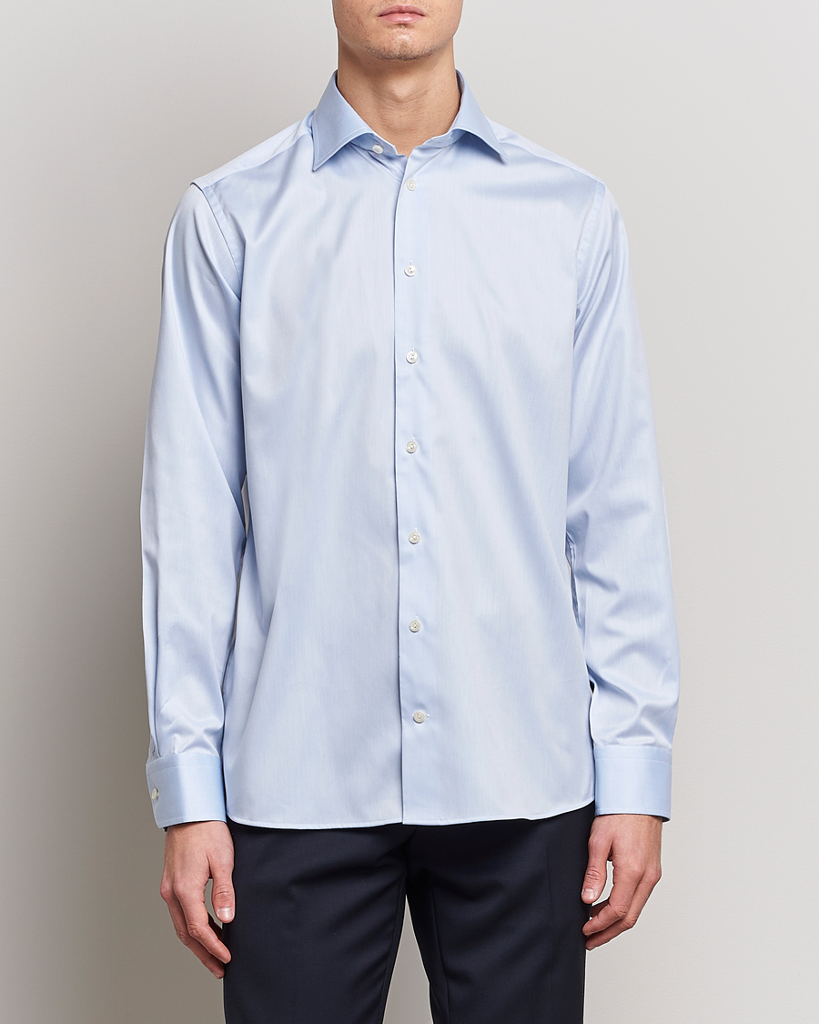 Uomini | Camicie | Eton | Contemporary Fit Shirt Blue