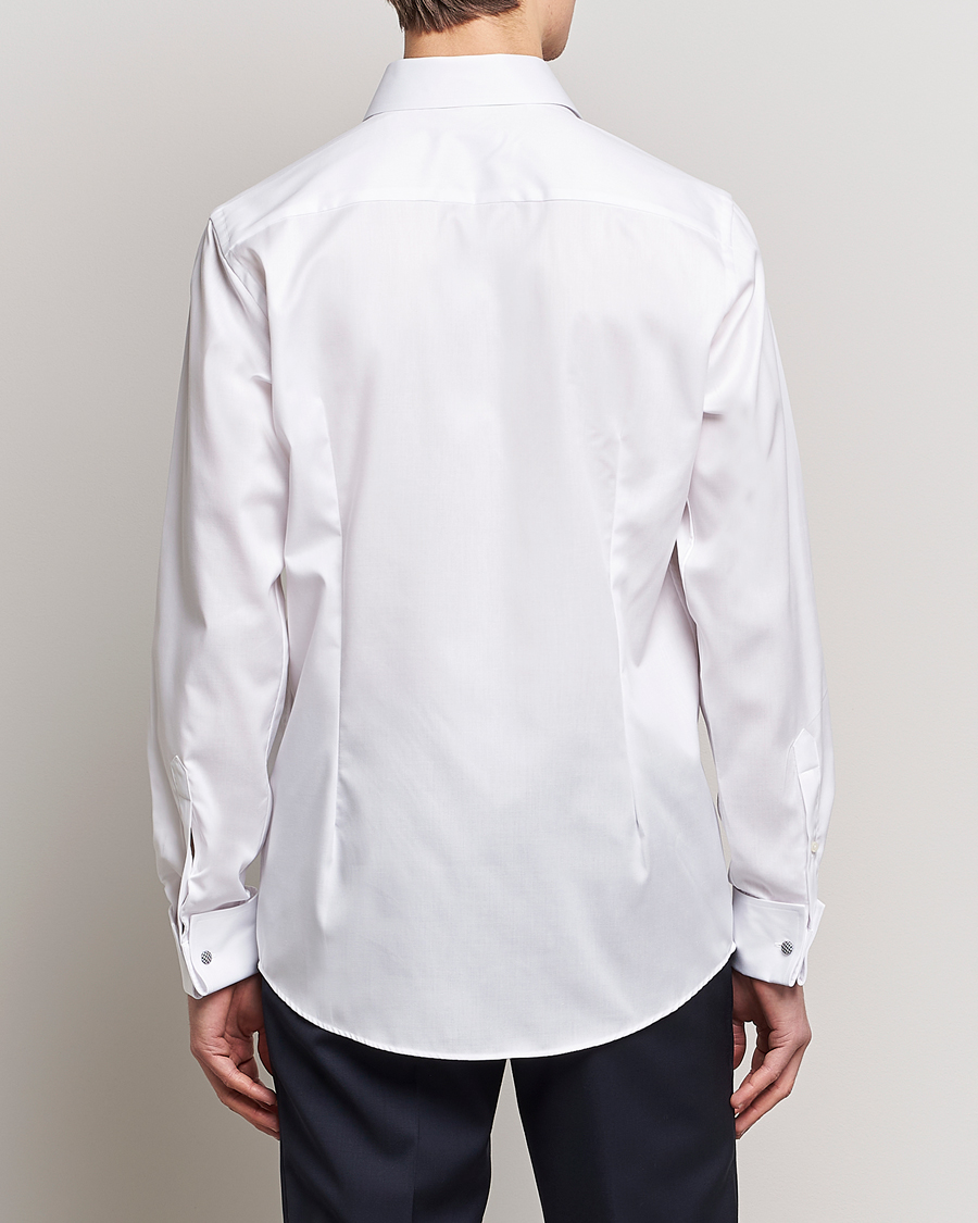 Uomini | Camicie | Eton | Contemporary Fit Shirt Double Cuff White
