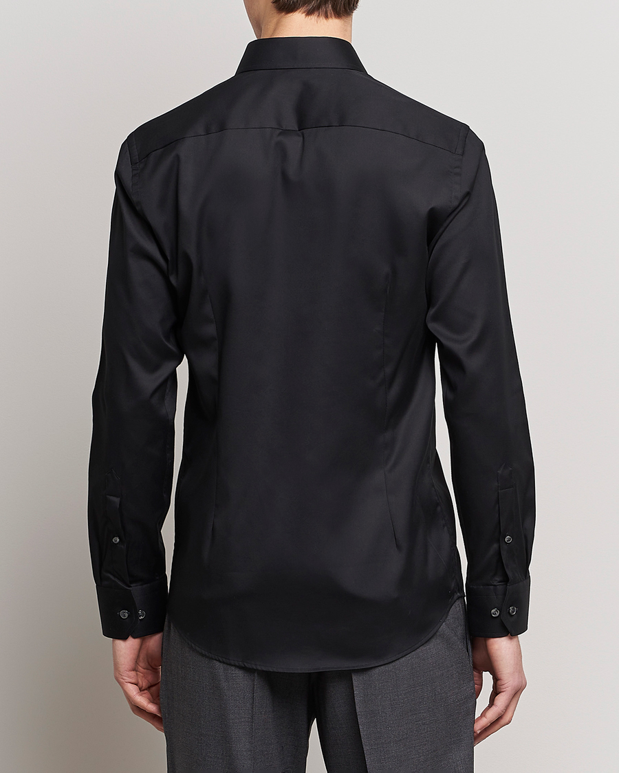 Uomini | Camicie | Eton | Slim Fit Shirt Black