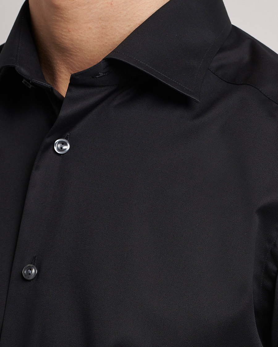 Uomini | Camicie | Eton | Slim Fit Shirt Black