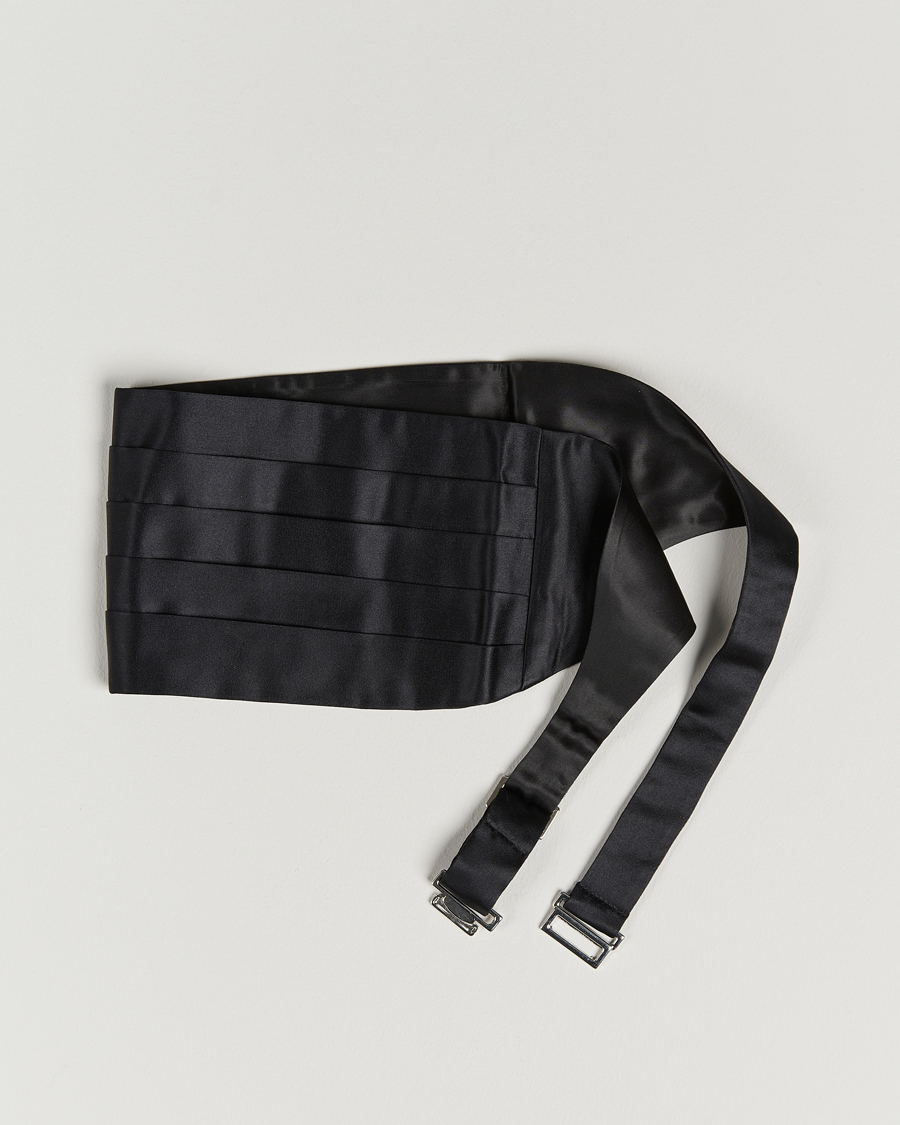 Uomini | Eton Cummerbund Black | Eton | Cummerbund Black
