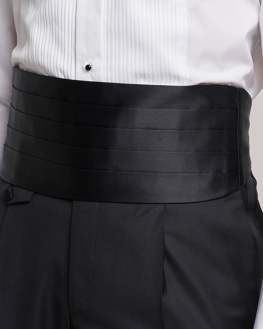 Uomini | Eton Cummerbund Black | Eton | Cummerbund Black