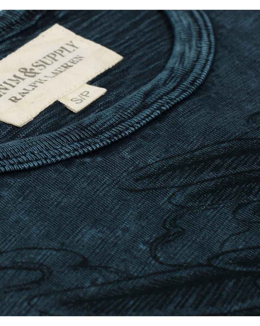 Uomini | T-shirt | Denim & Supply Ralph Lauren | Printed CN Hawk Light Indigo