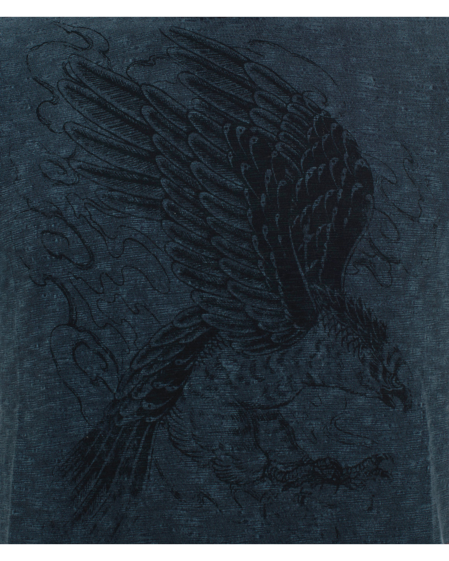 Uomini | T-shirt | Denim & Supply Ralph Lauren | Printed CN Hawk Light Indigo