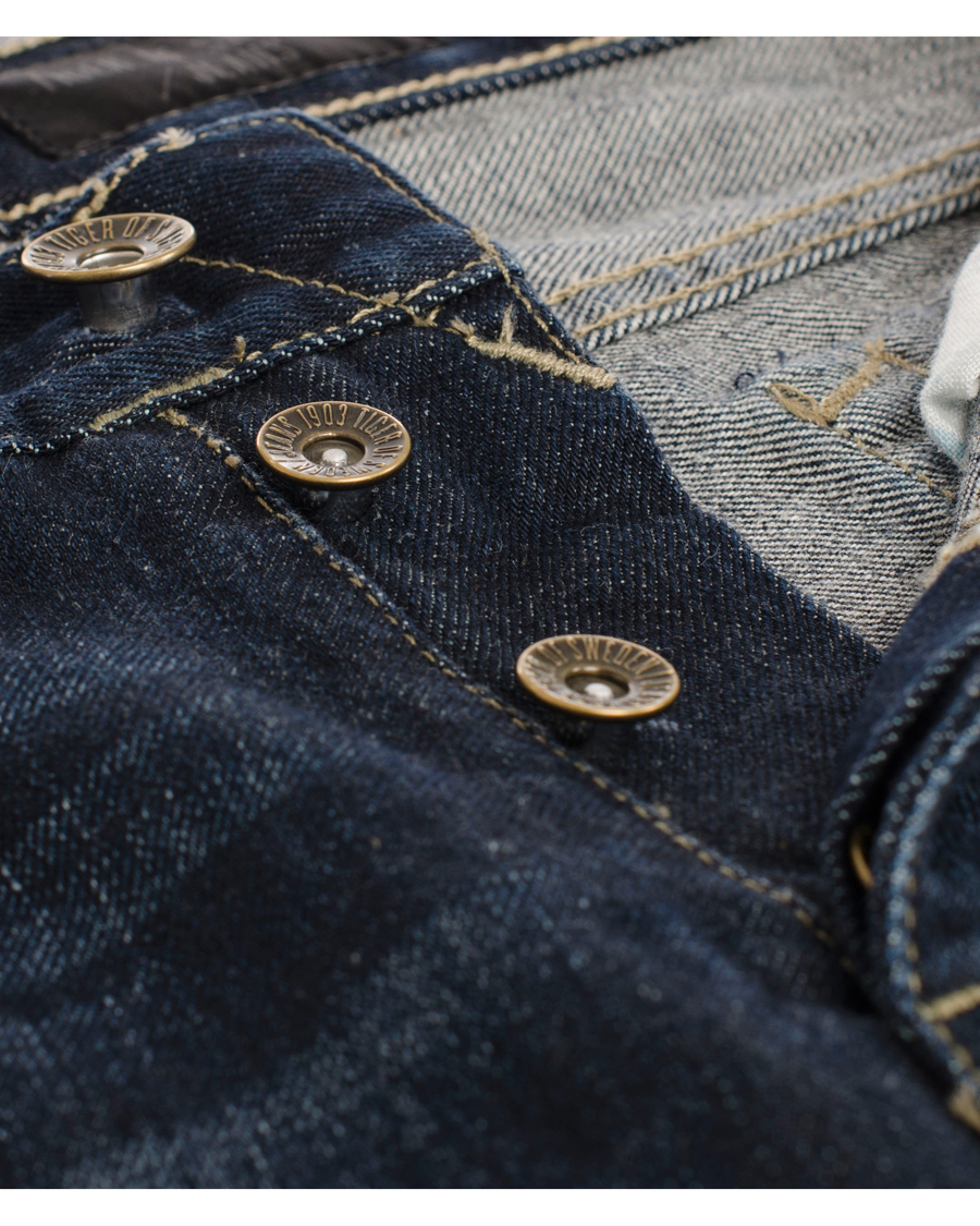 Uomini | Jeans | Tiger of Sweden Jeans | The Gent Exhaust Jeans Blue