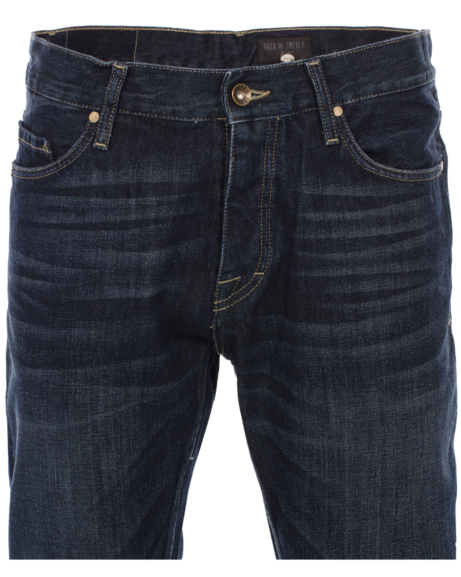 Uomini | Jeans | Tiger of Sweden Jeans | The Gent Exhaust Jeans Blue