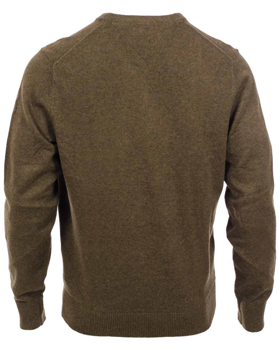Uomini | Maglieria | Tommy Hilfiger | Pima Cotton Cashmere V-neck Pullover Beech Green