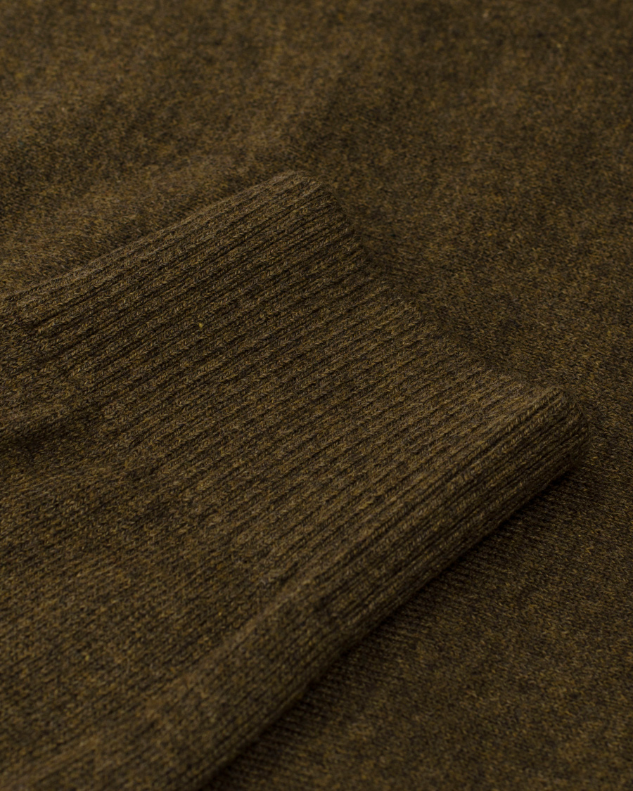 Uomini | Maglieria | Tommy Hilfiger | Pima Cotton Cashmere V-neck Pullover Beech Green