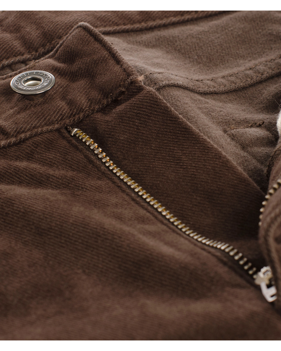 Uomini | Jeans | GANT | Soft Twill Tyler Jean Brown