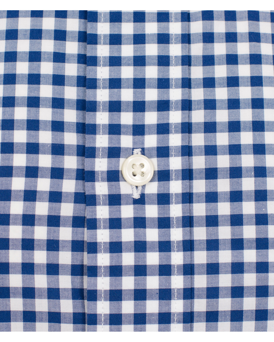Uomini | Camicie | GANT | The Gingham Regular Fit Shirt Deep Cobalt Blue