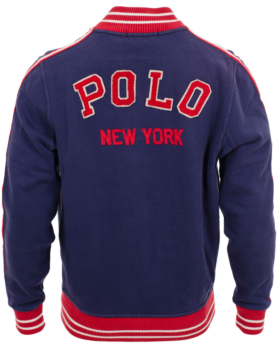 Uomini | Maglieria | Polo Ralph Lauren | USA Baseball Jacket Blue Mood
