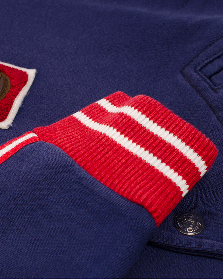 Uomini | Maglieria | Polo Ralph Lauren | USA Baseball Jacket Blue Mood