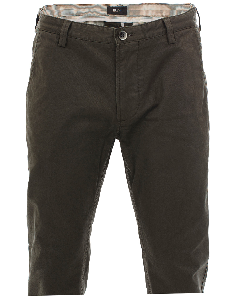Uomini | Pantaloni | BOSS BLACK | BOSS Rice-1-D Chino Forest Green
