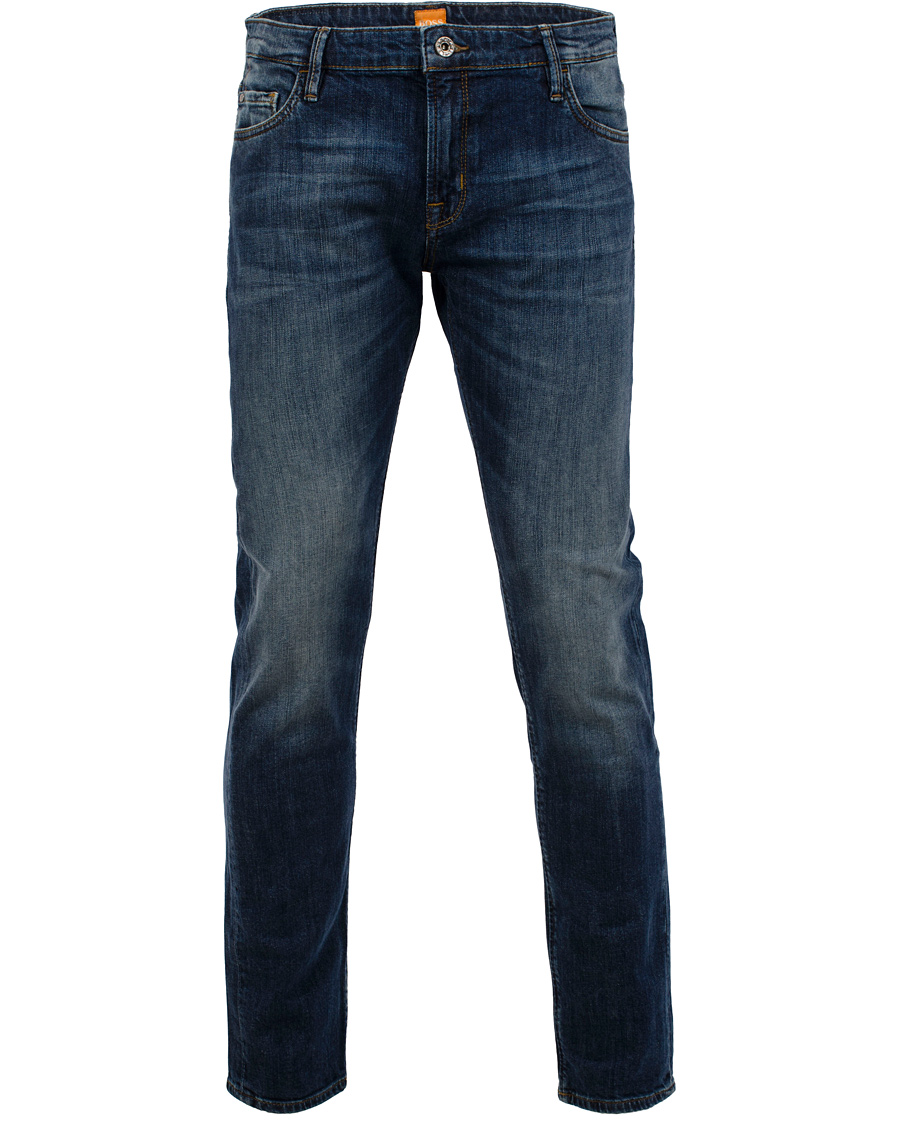 Uomini | Jeans | BOSS ORANGE | BOSS Casual 71 Slim Fit Jeans Music Blue